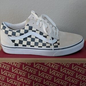 Vans Black and White Checkerboard Shoes